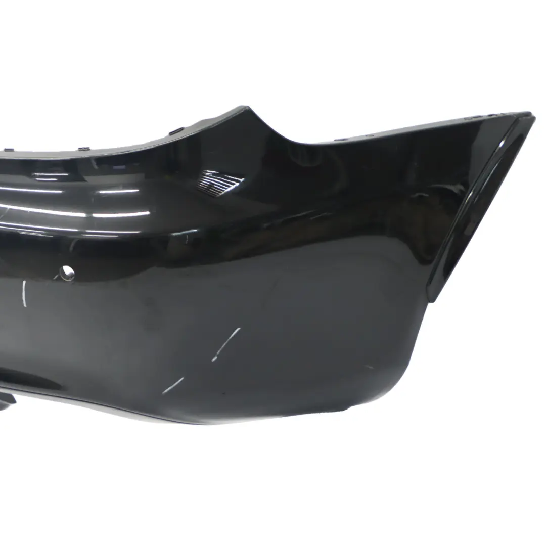 Bumper Trim Panel Covering Sport Obsidian Black - 197 to Mercedes SLK R171 Rear with Part number A1718800040 Mercedes SLK R171 Rear Bumper Trim Panel Covering Sport Obsidian Black - 197 - SKU A1718800040-OB1 - Part number A1718800040