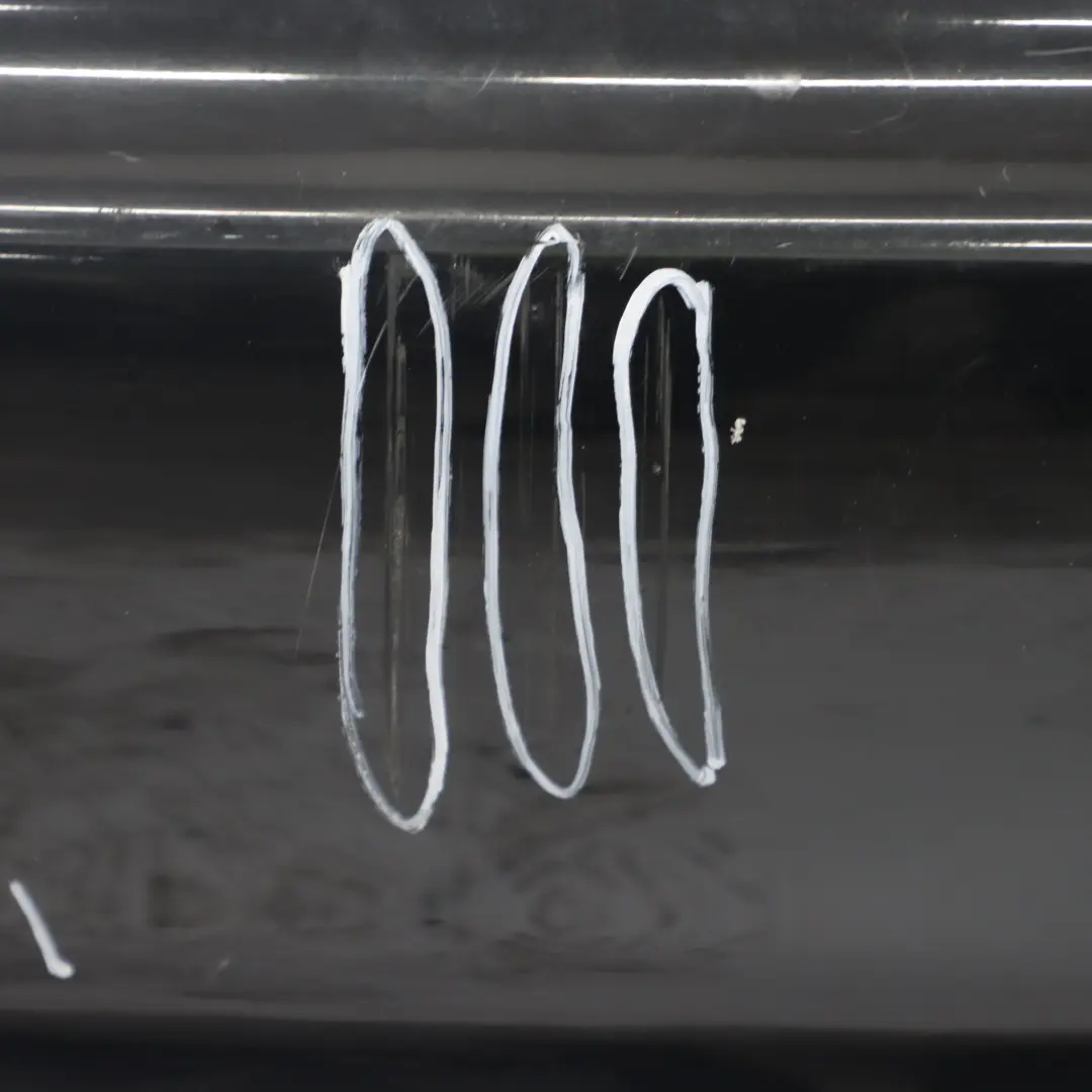 Mercedes SLK R171 Rear Bumper Trim Panel Covering Sport Obsidian Black - 197 - SKU A1718800040-OB1 - Part number A1718800040