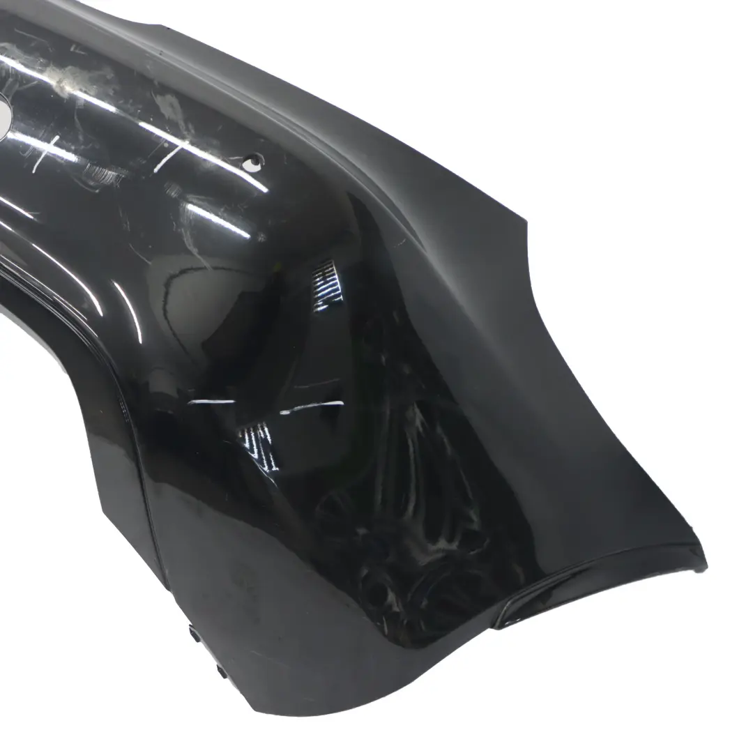 Bumper Trim Panel Covering Sport Obsidian Black - 197 to Mercedes SLK R171 Rear with Part number A1718800040 Mercedes SLK R171 Rear Bumper Trim Panel Covering Sport Obsidian Black - 197 - SKU A1718800040-OB1 - Part number A1718800040