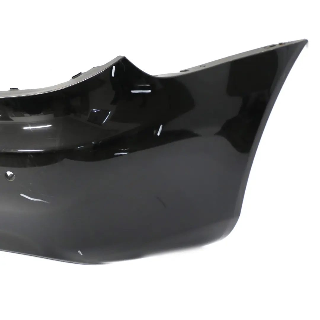 Bumper Trim Panel Covering Sport Obsidian Black - 197 to Mercedes SLK R171 Rear with Part number A1718800040 Mercedes SLK R171 Rear Bumper Trim Panel Covering Sport Obsidian Black - 197 - SKU A1718800040-OB - Part number A1718800040