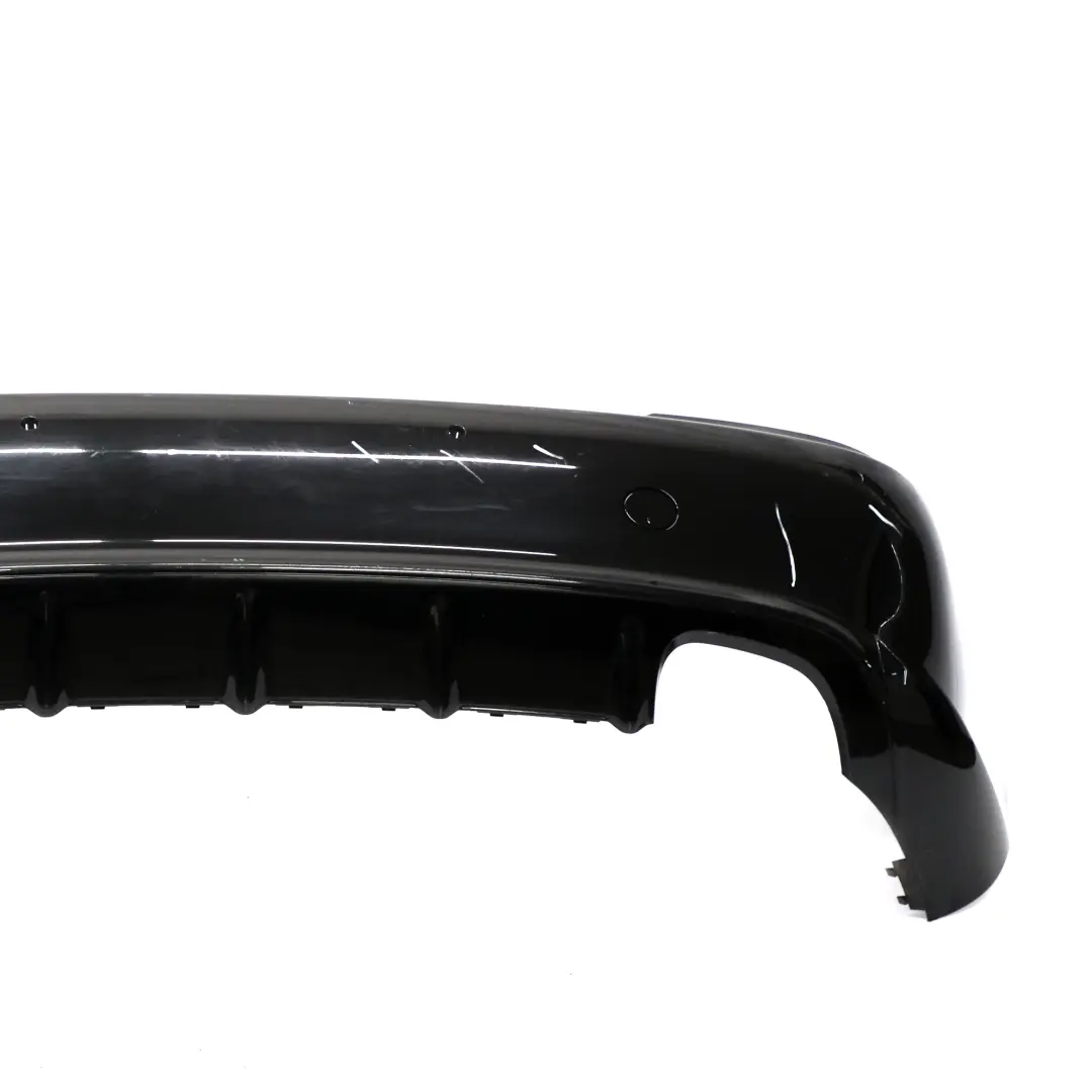 Bumper Trim Panel Covering Sport Obsidian Black - 197 to Mercedes SLK R171 Rear with Part number A1718800040 Mercedes SLK R171 Rear Bumper Trim Panel Covering Sport Obsidian Black - 197 - SKU A1718800040-OB - Part number A1718800040