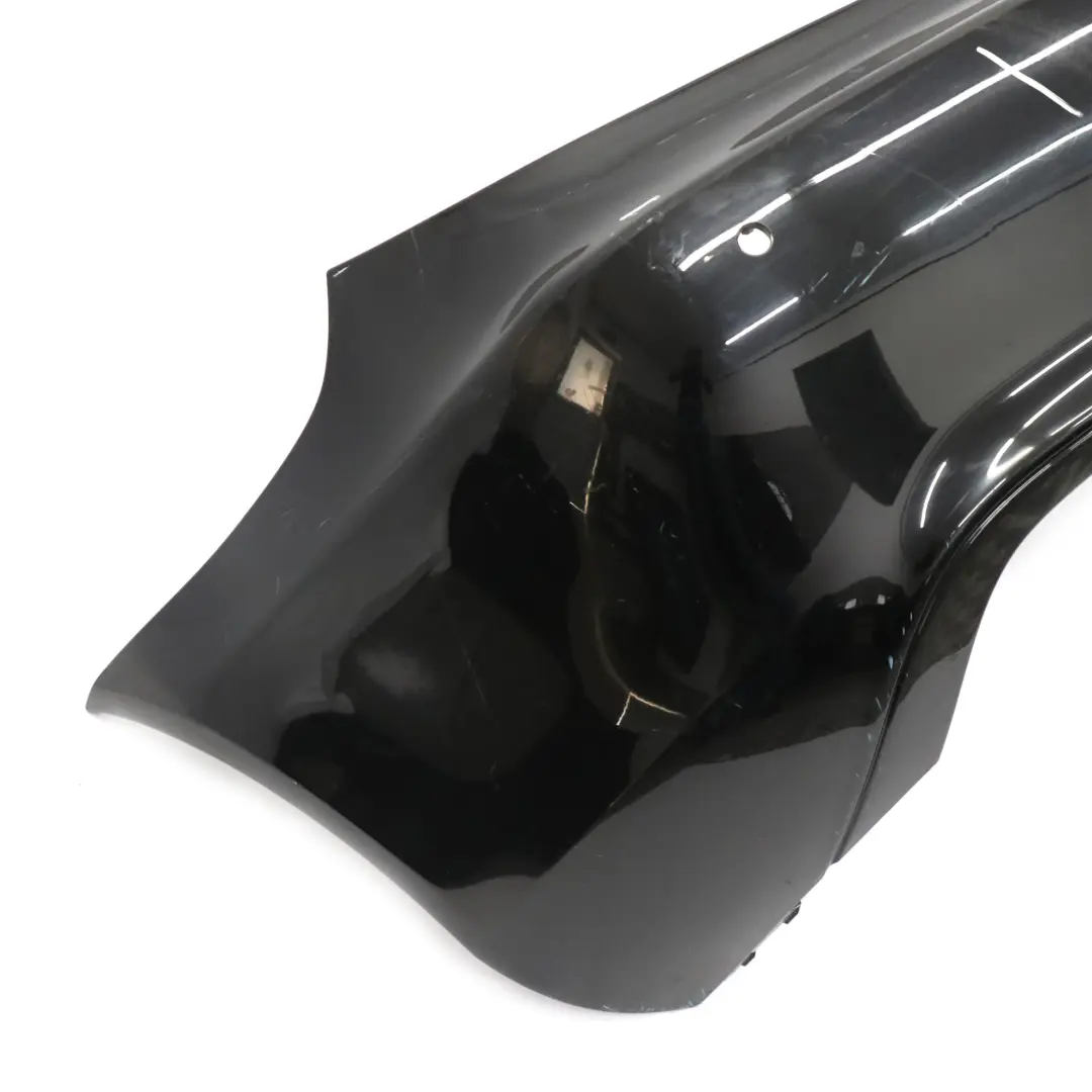 Bumper Trim Panel Covering Sport Obsidian Black - 197 to Mercedes SLK R171 Rear with Part number A1718800040 Mercedes SLK R171 Rear Bumper Trim Panel Covering Sport Obsidian Black - 197 - SKU A1718800040-OB - Part number A1718800040