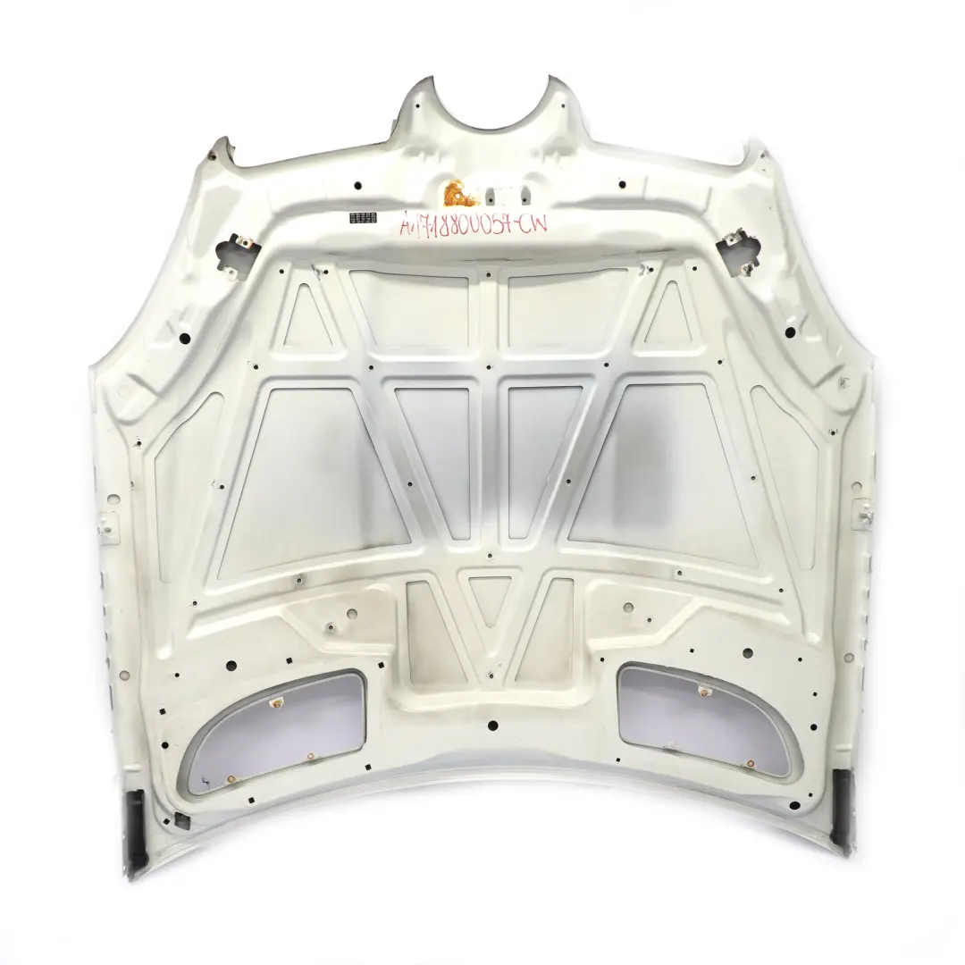 Mercedes SLK R171 Maska Pokrywa Silnika Calcite White Biała - 650 - SKU A1718800057-CW - Numer Części A1718800057