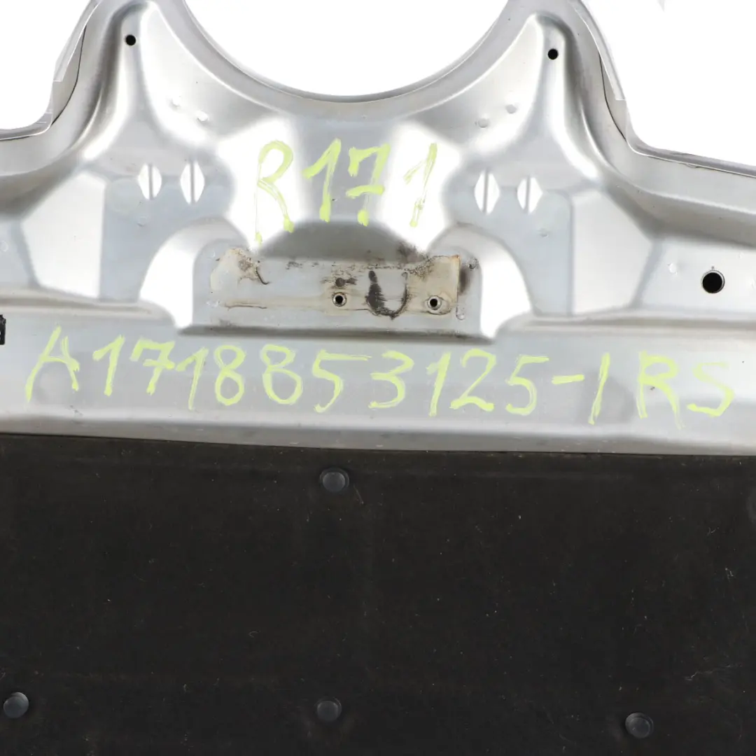 Mercedes SLK R171 Hood Bonnet Trim Panel Engine Cover Iridium Silver - 775 - SKU A1718800057-IRS - Part number A1718800057