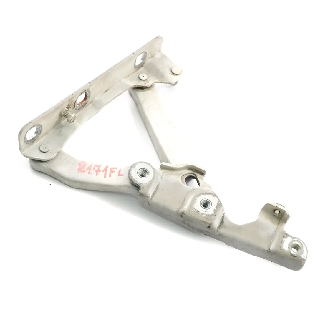 Charnière de capot avant gauche Calcite White - 650 pour Mercedes R171 à propos du numéro de pièce A1718800128 Mercedes R171 Charnière de capot avant gauche Calcite White - 650 - SKU A1718800128-CW - Numéro de pièce A1718800128