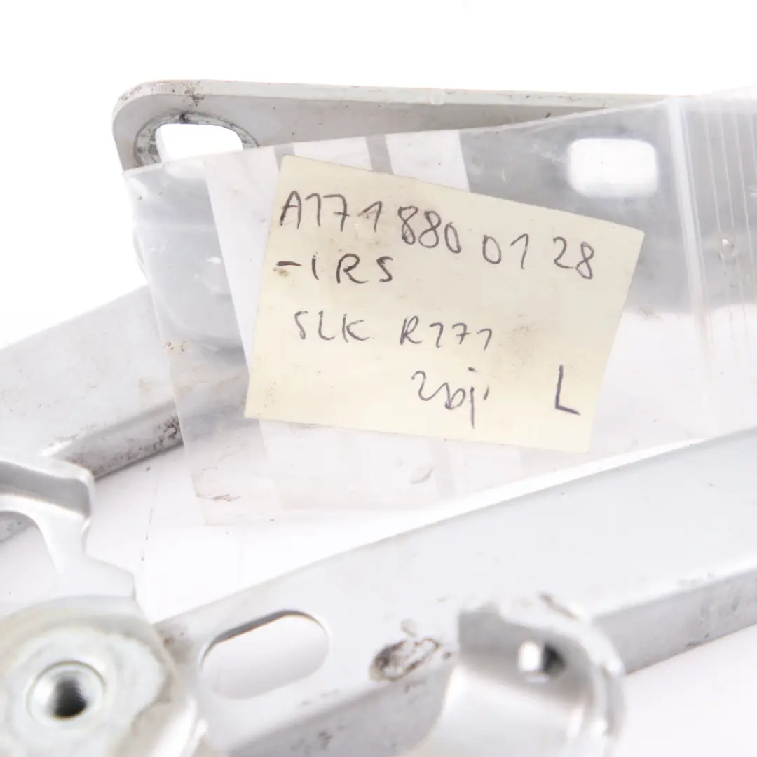 Hood Bonnet Hinge Front Left N/S Iridium Silver - 775 to Mercedes R171 with Part number A1718800128 Mercedes R171 Hood Bonnet Hinge Front Left N/S Iridium Silver - 775 - SKU A1718800128-IRS - Part number A1718800128