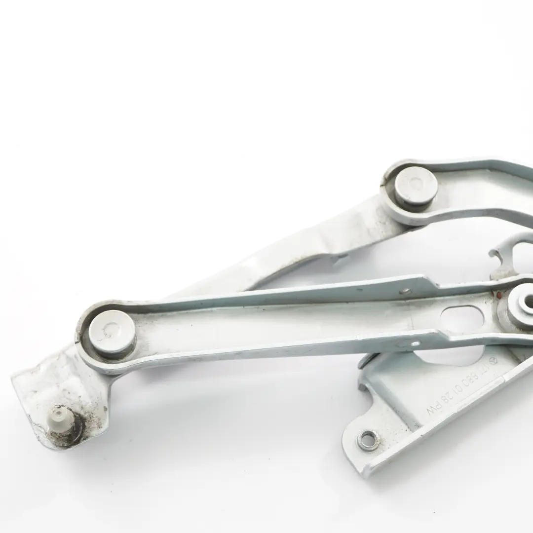 haube scharnier vorne links Tellur silber 762 für Mercedes R171 Motor mit Teilenummer A1718800128 Mercedes R171 Motor haube scharnier vorne links Tellur silber 762 - SKU A1718800128-TES - Teilenummer A1718800128