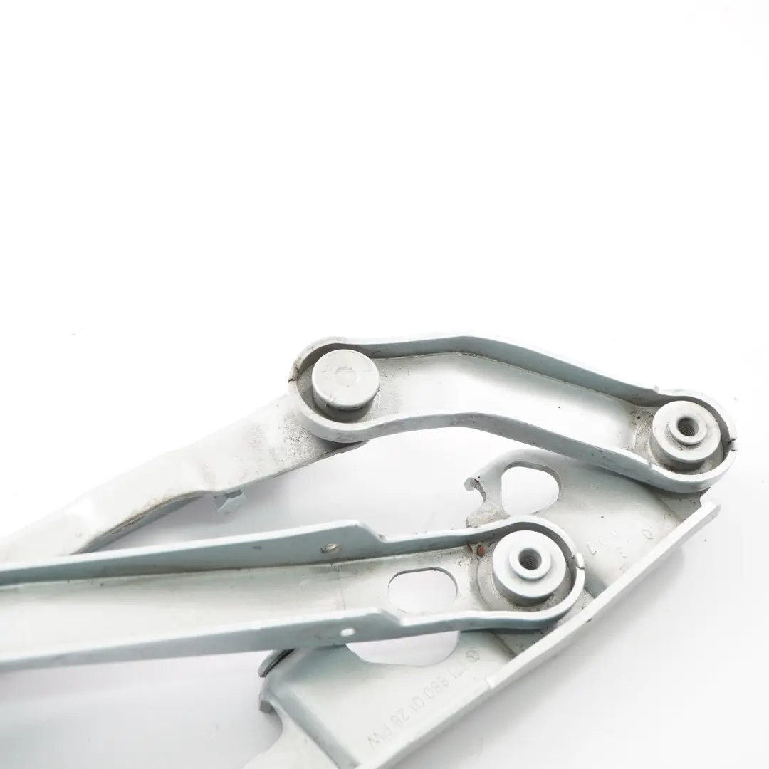 haube scharnier vorne links Tellur silber 762 für Mercedes R171 Motor mit Teilenummer A1718800128 Mercedes R171 Motor haube scharnier vorne links Tellur silber 762 - SKU A1718800128-TES - Teilenummer A1718800128