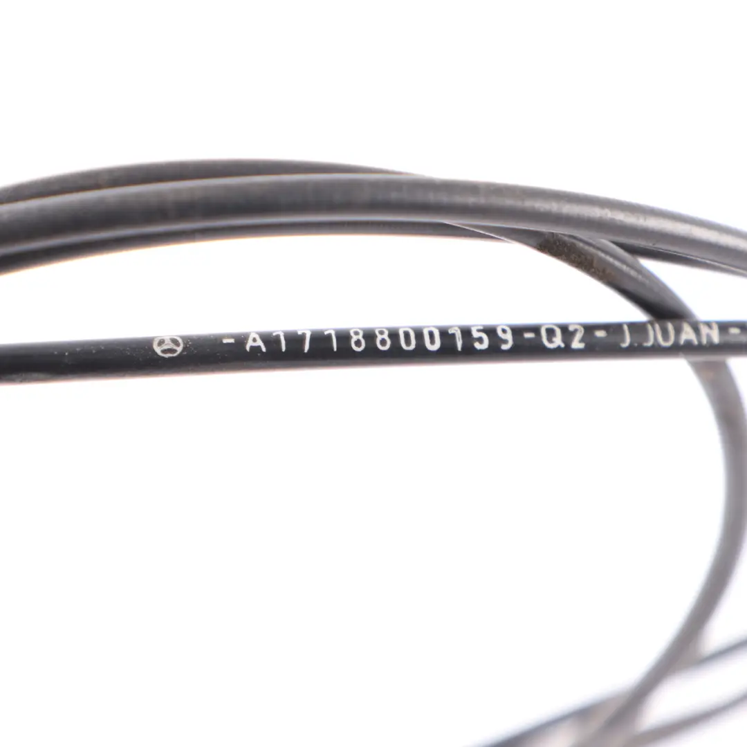 Hood Engine Bonnet Release Lock Cable Linkage to Mercedes SLK R171 with Part number A1718800159 Mercedes SLK R171 Hood Engine Bonnet Release Lock Cable Linkage - SKU A1718800159-1 - Part number A1718800159
