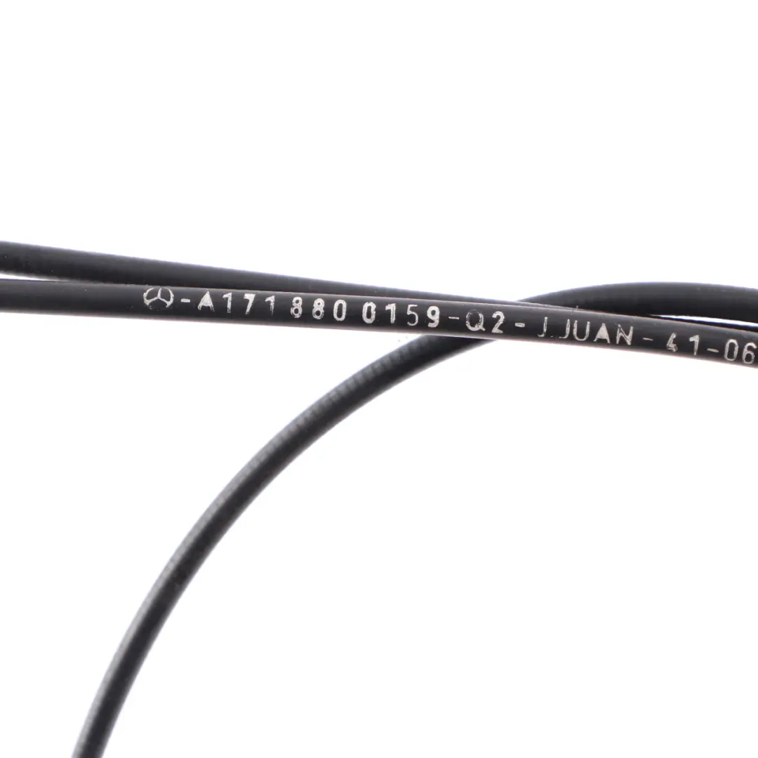 Mercedes SLK R171 Cappa Motore Collegamento del cavo di bloccaggio dello sblocco - SKU A1718800159 - Numero di parte A1718800159