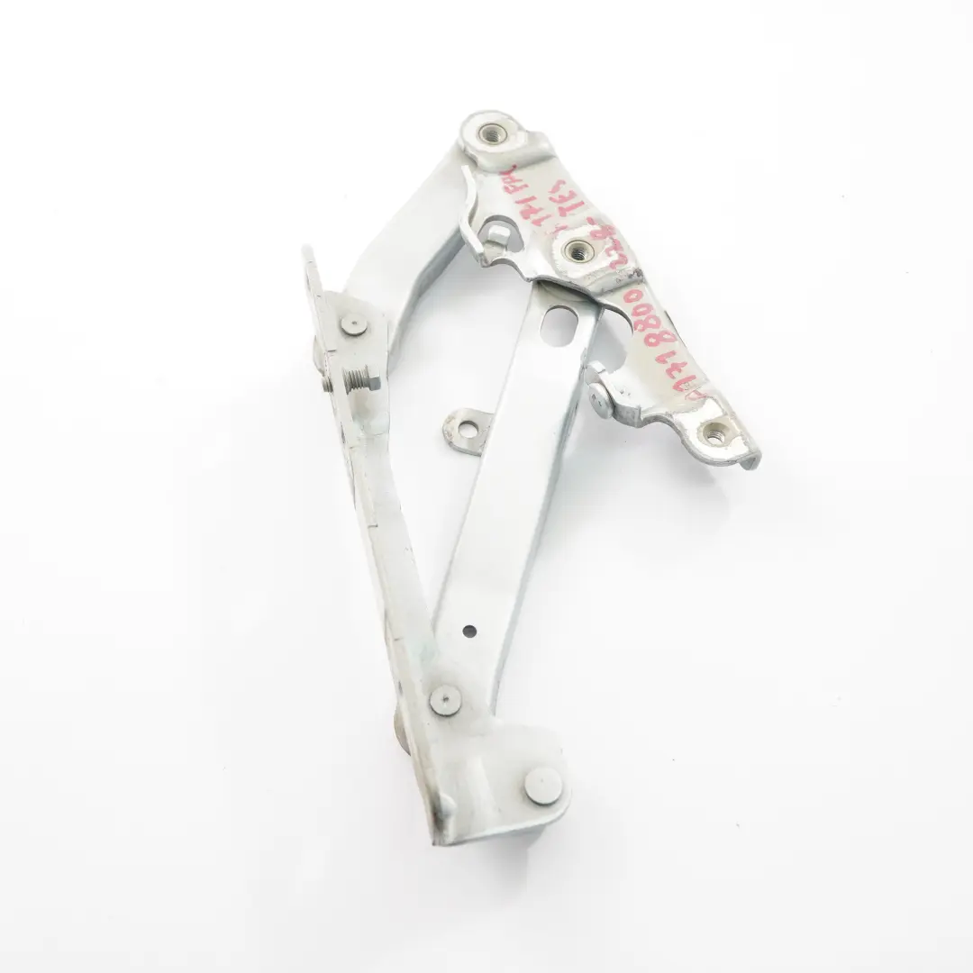 Hood Bonnet Hinge Front Right O/S Tellurium Silver 762 to Mercedes R171 with Part number A1718800228 Mercedes R171 Hood Bonnet Hinge Front Right O/S Tellurium Silver 762 - SKU A1718800228-TES - Part number A1718800228