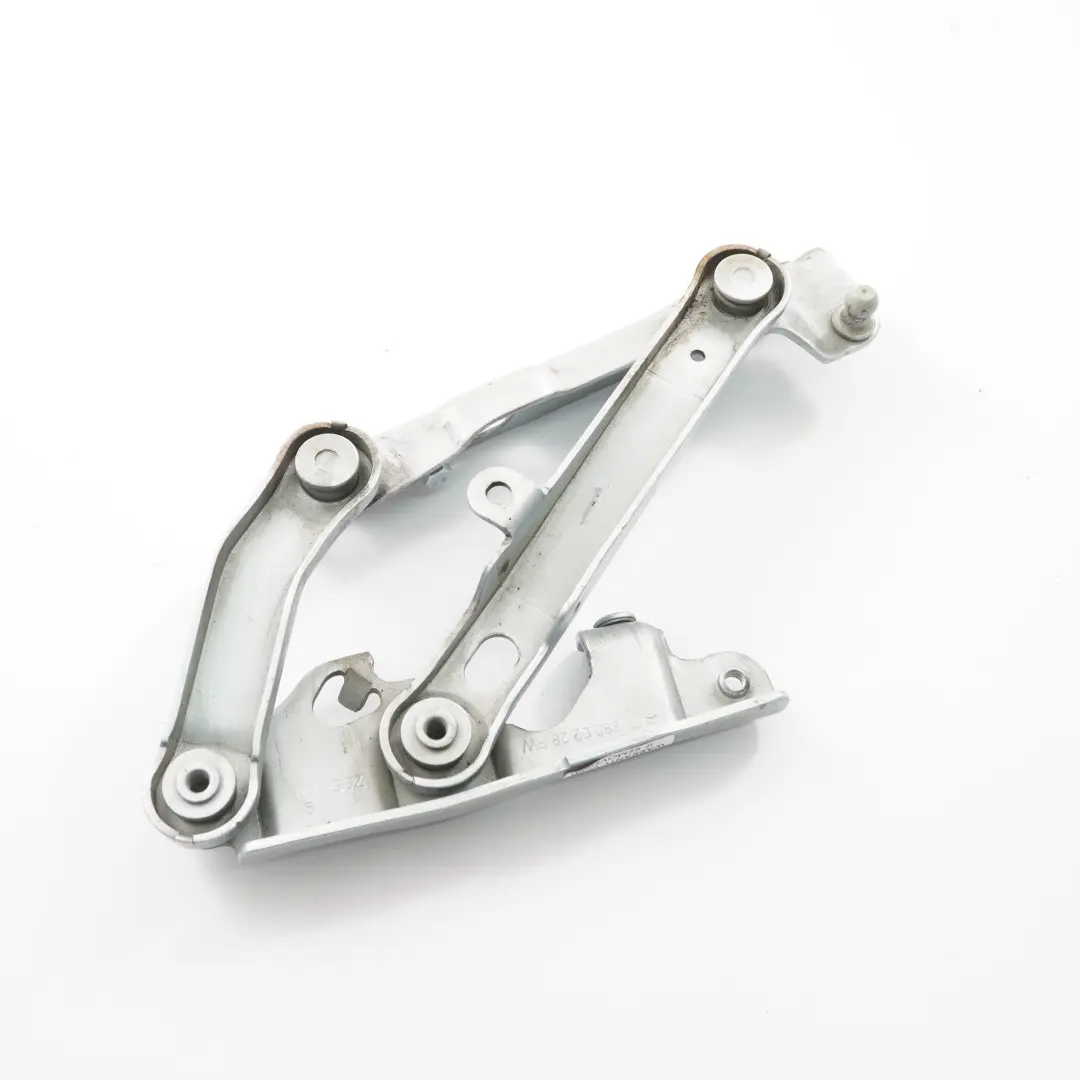 Hood Bonnet Hinge Front Right O/S Tellurium Silver 762 to Mercedes R171 with Part number A1718800228 Mercedes R171 Hood Bonnet Hinge Front Right O/S Tellurium Silver 762 - SKU A1718800228-TES - Part number A1718800228