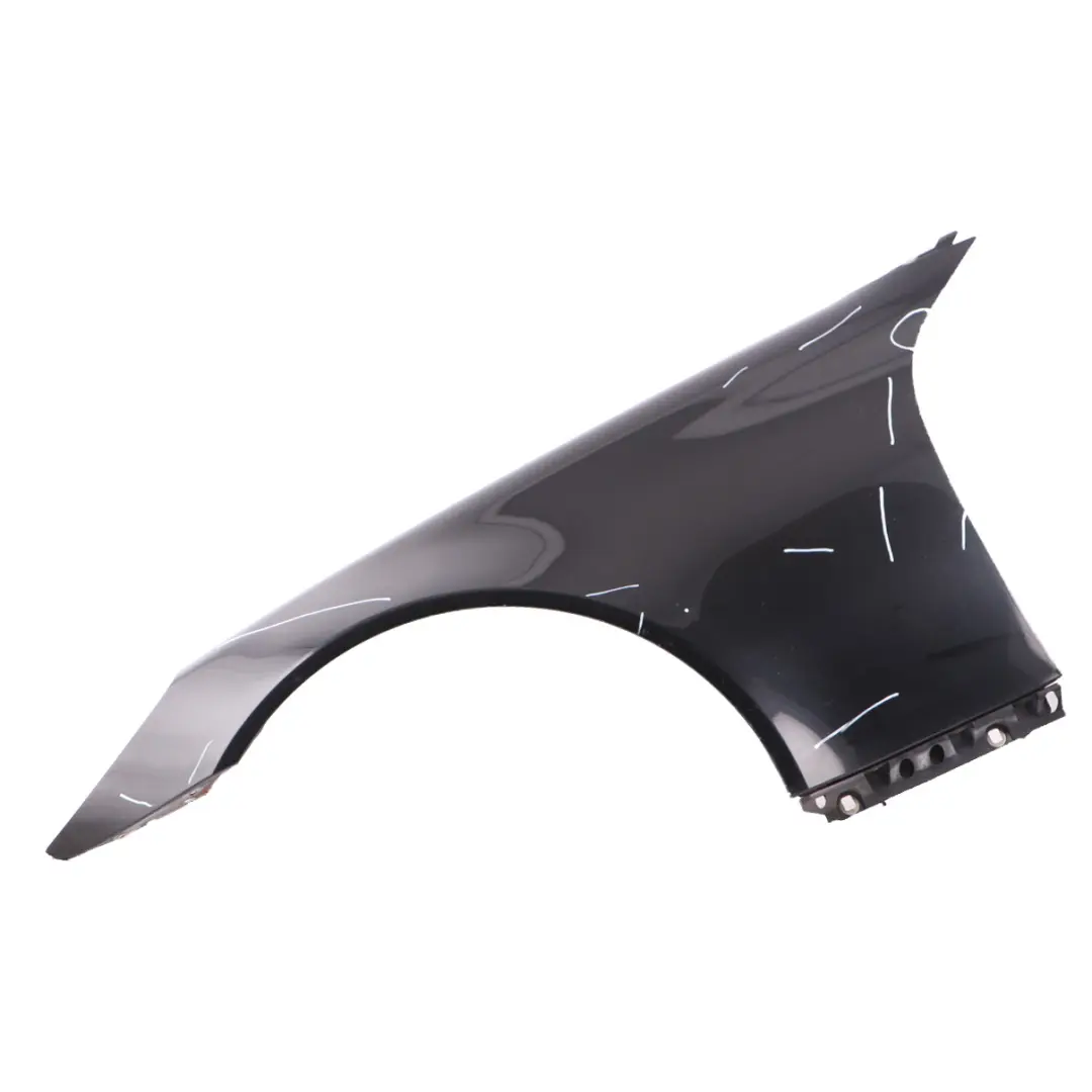 Wing Fender Panel Front Left N/S Side Trim Obsidian Black - 197 to Mercedes R171 with Part number A1718800306 Mercedes R171 Wing Fender Panel Front Left N/S Side Trim Obsidian Black - 197 - SKU A1718800306-OB - Part number A1718800306