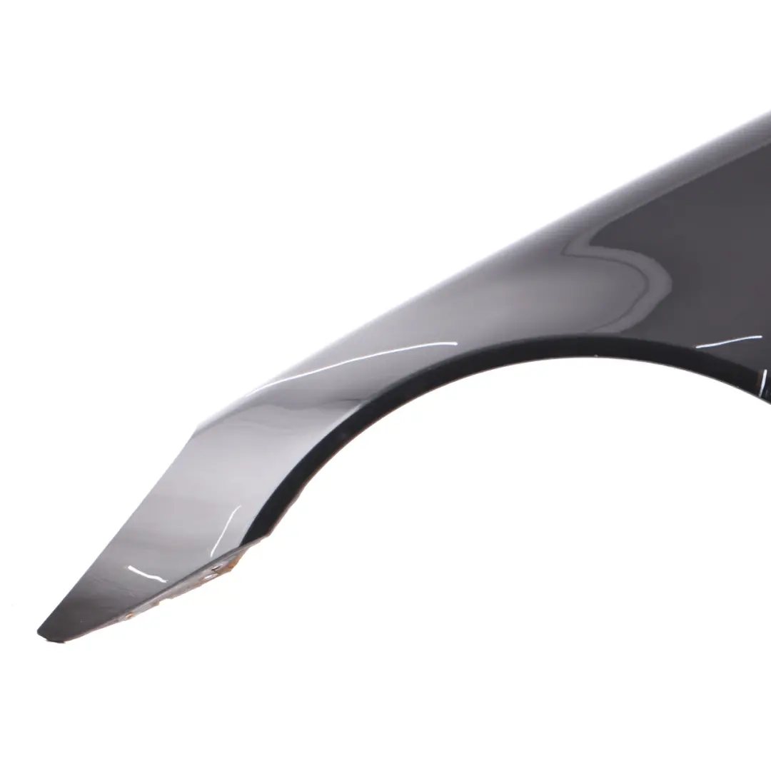 Wing Fender Panel Front Left N/S Side Trim Obsidian Black - 197 to Mercedes R171 with Part number A1718800306 Mercedes R171 Wing Fender Panel Front Left N/S Side Trim Obsidian Black - 197 - SKU A1718800306-OB - Part number A1718800306