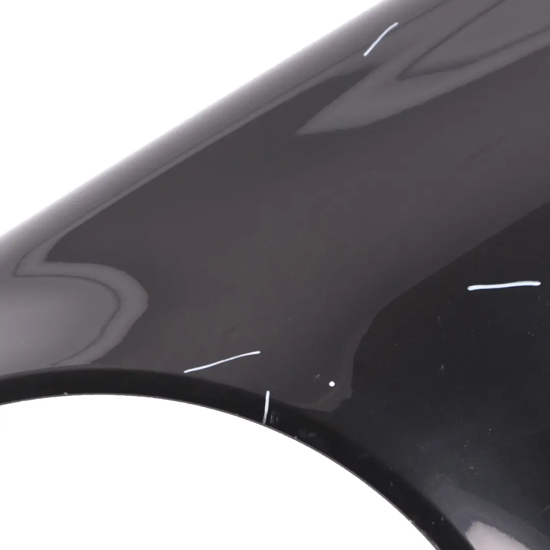 Wing Fender Panel Front Left N/S Side Trim Obsidian Black - 197 to Mercedes R171 with Part number A1718800306 Mercedes R171 Wing Fender Panel Front Left N/S Side Trim Obsidian Black - 197 - SKU A1718800306-OB - Part number A1718800306