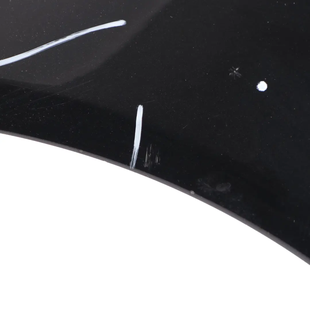 Wing Fender Panel Front Left N/S Side Trim Obsidian Black - 197 to Mercedes R171 with Part number A1718800306 Mercedes R171 Wing Fender Panel Front Left N/S Side Trim Obsidian Black - 197 - SKU A1718800306-OB - Part number A1718800306
