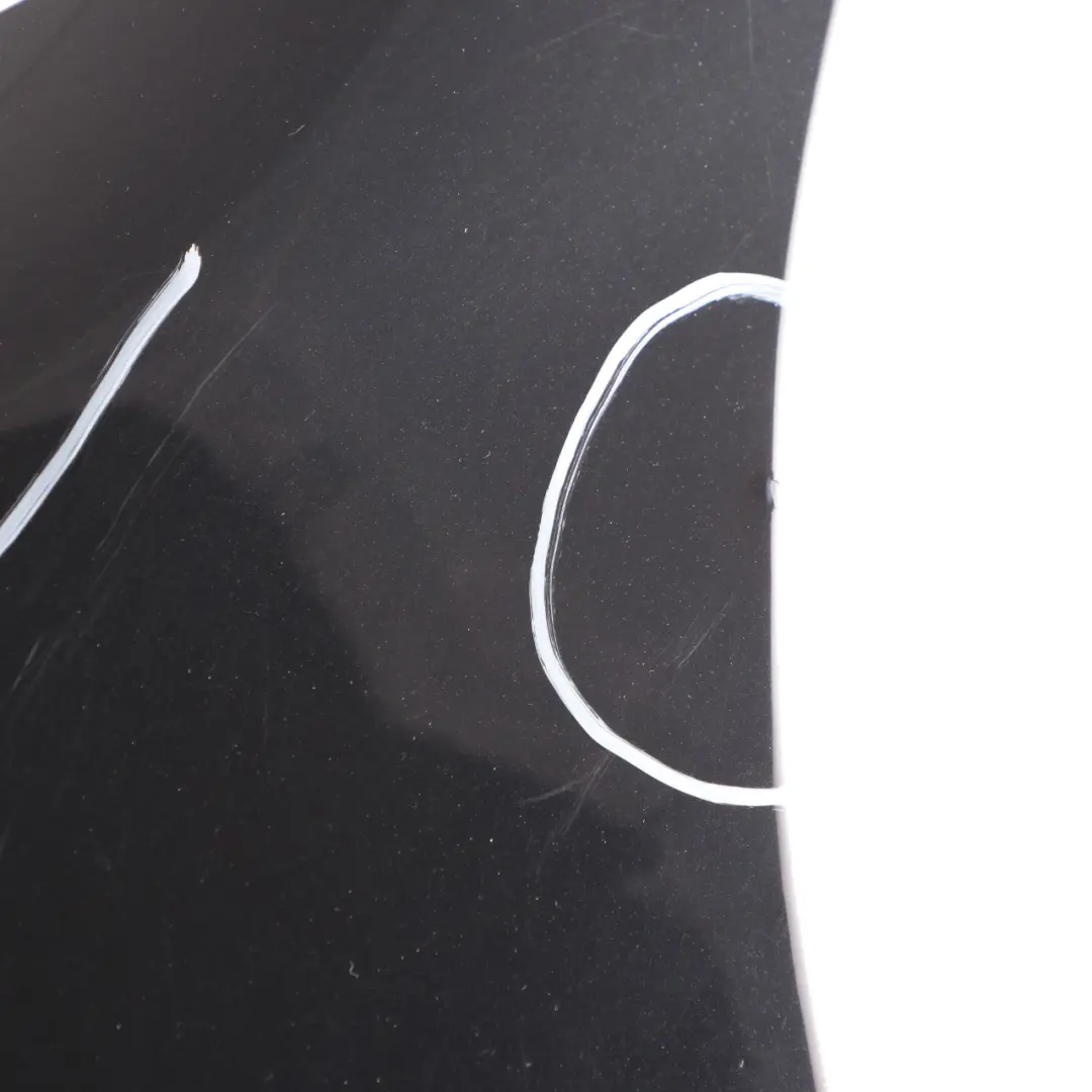 Wing Fender Panel Front Left N/S Side Trim Obsidian Black - 197 to Mercedes R171 with Part number A1718800306 Mercedes R171 Wing Fender Panel Front Left N/S Side Trim Obsidian Black - 197 - SKU A1718800306-OB - Part number A1718800306