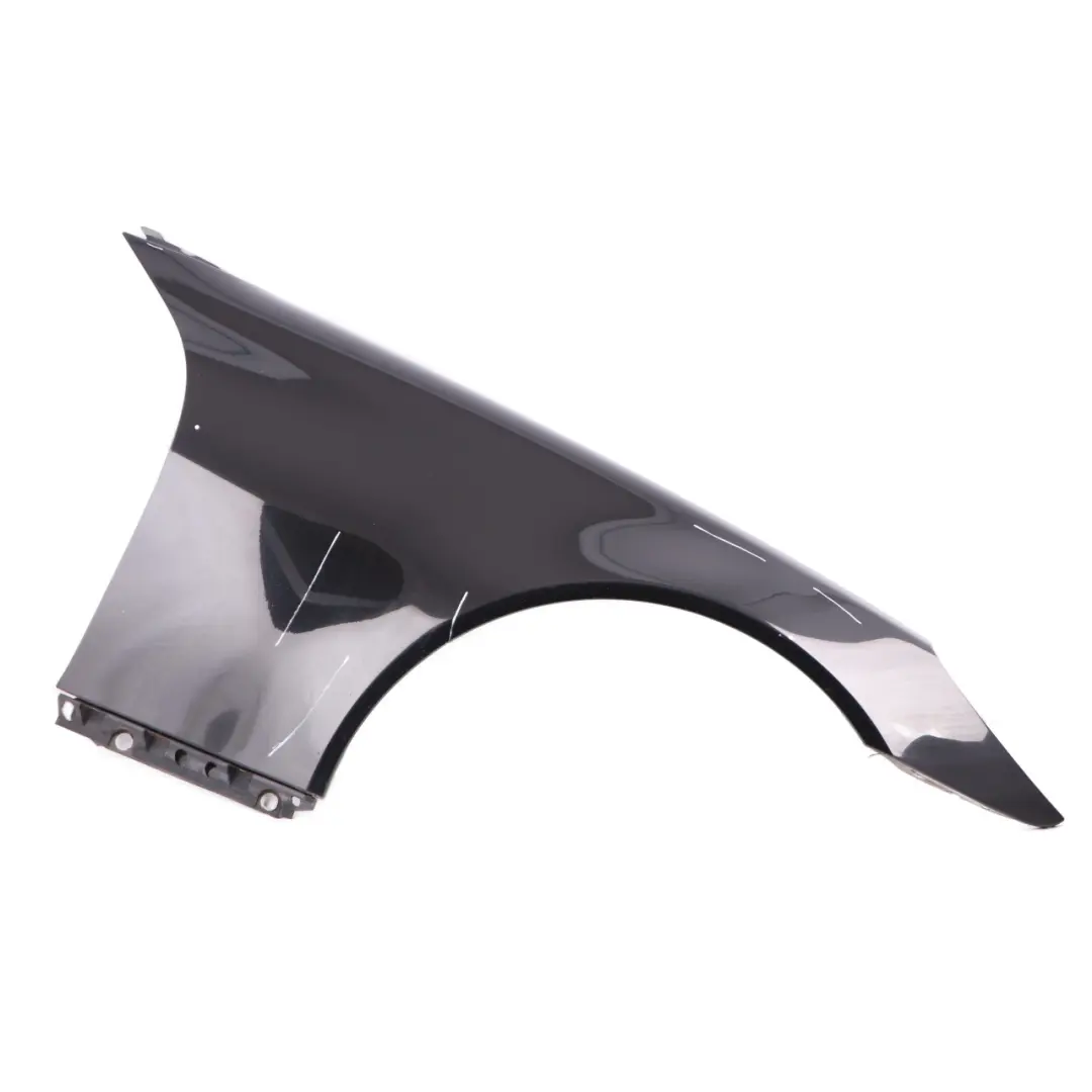 Wing Fender Panel Front Right O/S Side Trim Obsidian Black - 197 to Mercedes R171 with Part number A1718800406 Mercedes R171 Wing Fender Panel Front Right O/S Side Trim Obsidian Black - 197 - SKU A1718800406-OB - Part number A1718800406