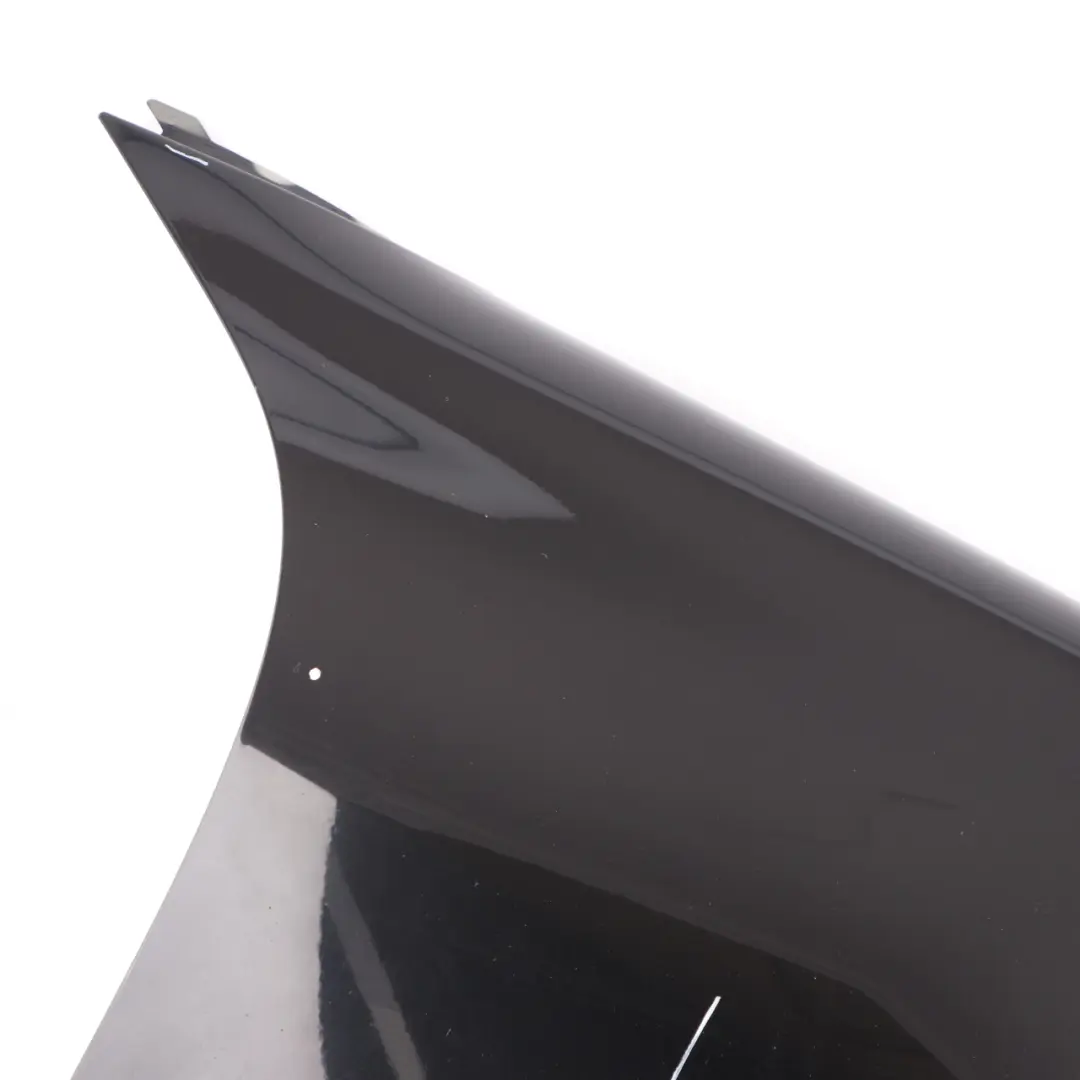 Wing Fender Panel Front Right O/S Side Trim Obsidian Black - 197 to Mercedes R171 with Part number A1718800406 Mercedes R171 Wing Fender Panel Front Right O/S Side Trim Obsidian Black - 197 - SKU A1718800406-OB - Part number A1718800406