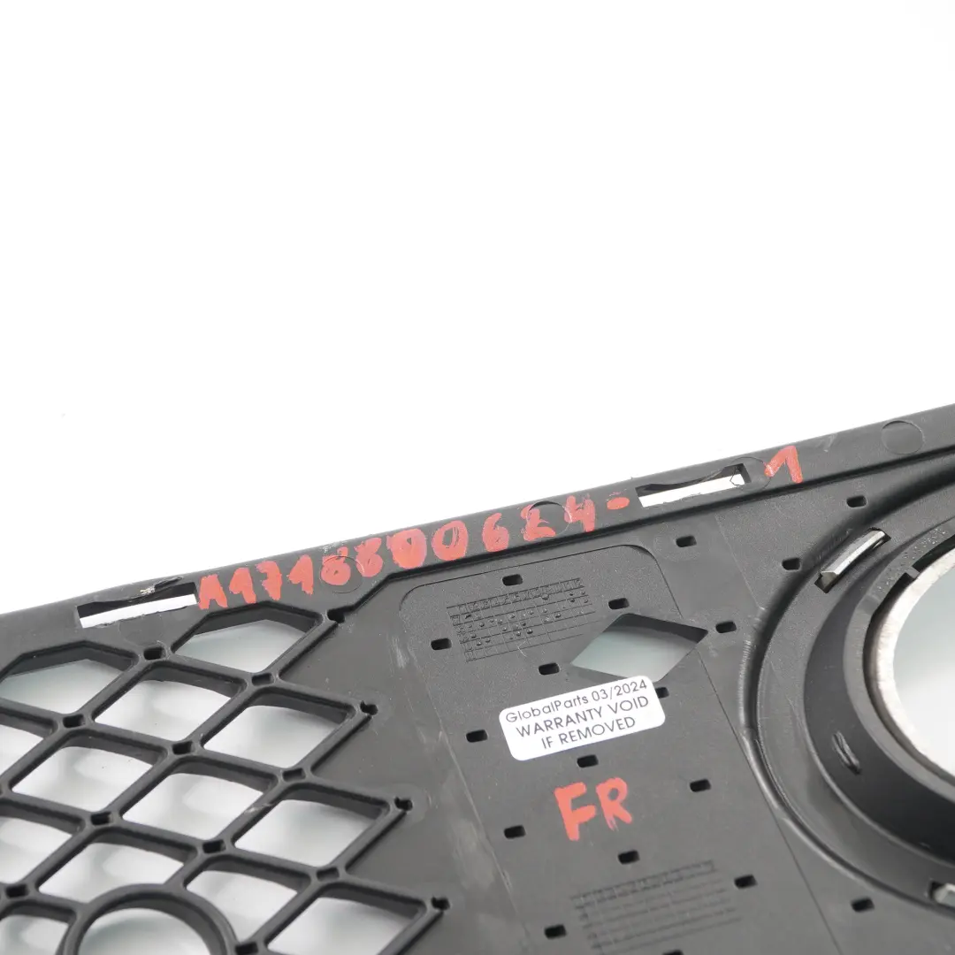 Front Bumper Fog Light Lamp Cover Right O/S Grille A1718851223 to Mercedes SLK R171 with Part number A1718800624 Mercedes SLK R171 Front Bumper Fog Light Lamp Cover Right O/S Grille A1718851223 - SKU A1718800624-1 - Part number A1718800624