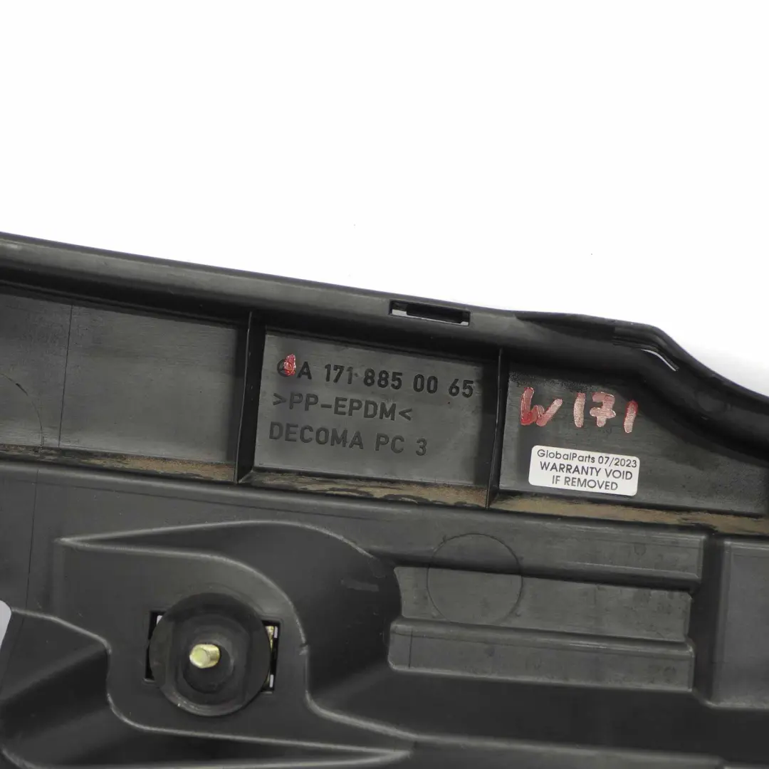 Mercedes R171 Rear Bumper Carrier Bracket Support Holder Mount - SKU A1718850065 - Part number A1718850065