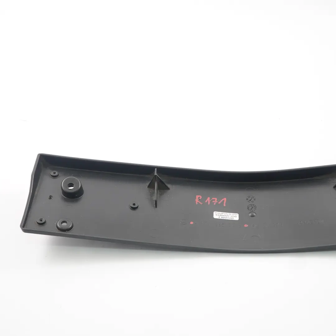 Front Bumper License Number Plate Holder Mount to Mercedes SLK R171 with Part number A1718850081 Mercedes SLK R171 Front Bumper License Number Plate Holder Mount - SKU A1718850081 - Part number A1718850081