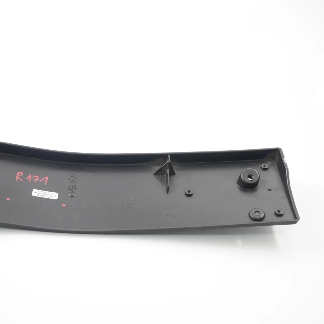 Front Bumper License Number Plate Holder Mount to Mercedes SLK R171 with Part number A1718850081 Mercedes SLK R171 Front Bumper License Number Plate Holder Mount - SKU A1718850081 - Part number A1718850081