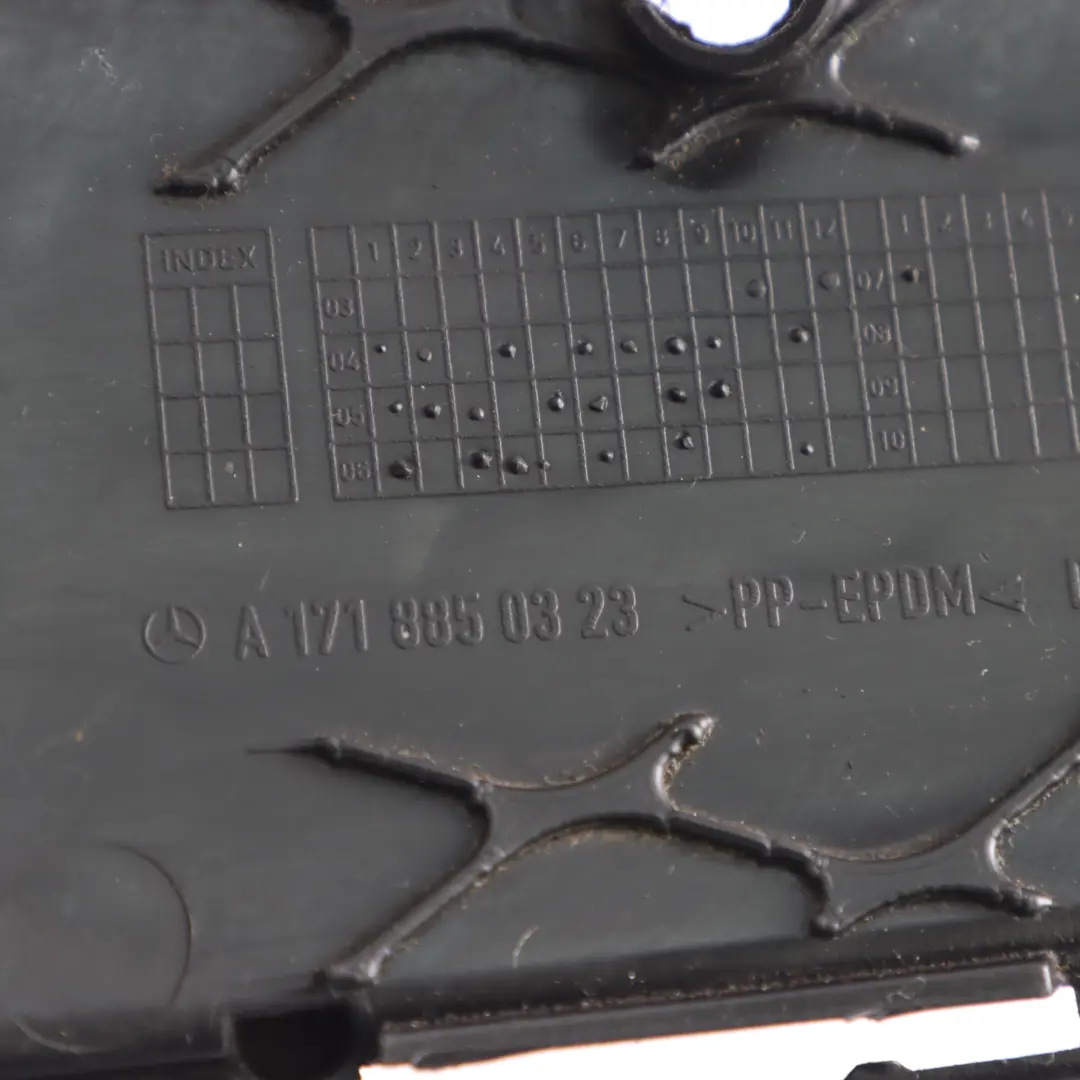 Bumper Grille Mercedes SLK R171 Front Bumper Left N/S Trim Cover to with Part number A1718850323 Bumper Grille Mercedes SLK R171 Front Bumper Left N/S Trim Cover - SKU A1718850323 - Part number A1718850323