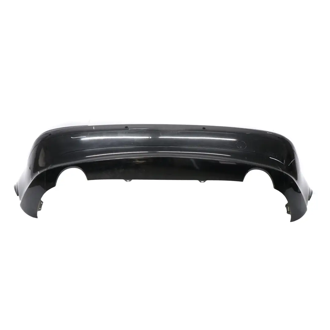 Bumper Trim Panel Covering Obsidian Black - 197 to Mercedes SLK R171 Rear with Part number A1718853125 Mercedes SLK R171 Rear Bumper Trim Panel Covering Obsidian Black - 197 - SKU A1718853125-OB - Part number A1718853125