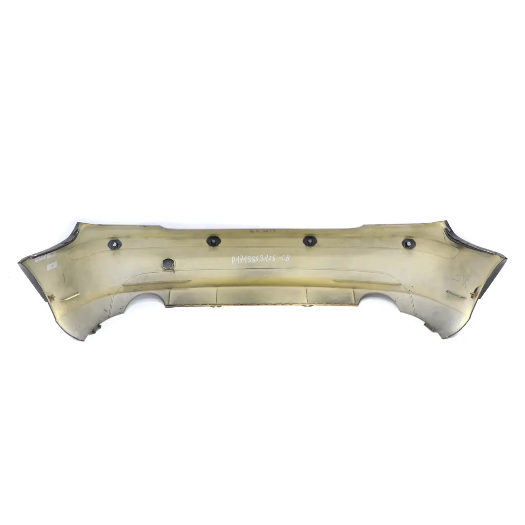 Mercedes SLK R171 Rear Bumper Trim Panel Covering Obsidian Black - 197 - SKU A1718853125-OB - Part number A1718853125