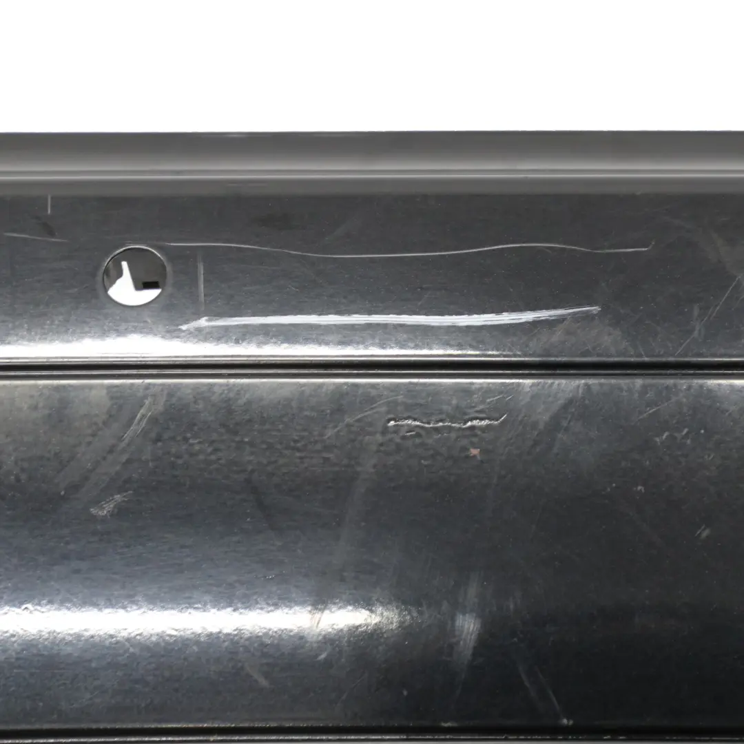 Bumper Trim Panel Covering Obsidian Black - 197 to Mercedes SLK R171 Rear with Part number A1718853125 Mercedes SLK R171 Rear Bumper Trim Panel Covering Obsidian Black - 197 - SKU A1718853125-OB - Part number A1718853125