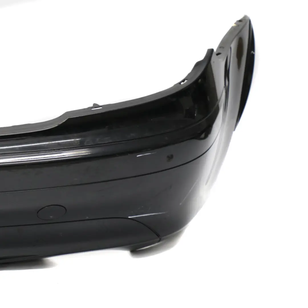 Bumper Trim Panel Covering Obsidian Black - 197 to Mercedes SLK R171 Rear with Part number A1718853125 Mercedes SLK R171 Rear Bumper Trim Panel Covering Obsidian Black - 197 - SKU A1718853125-OB - Part number A1718853125