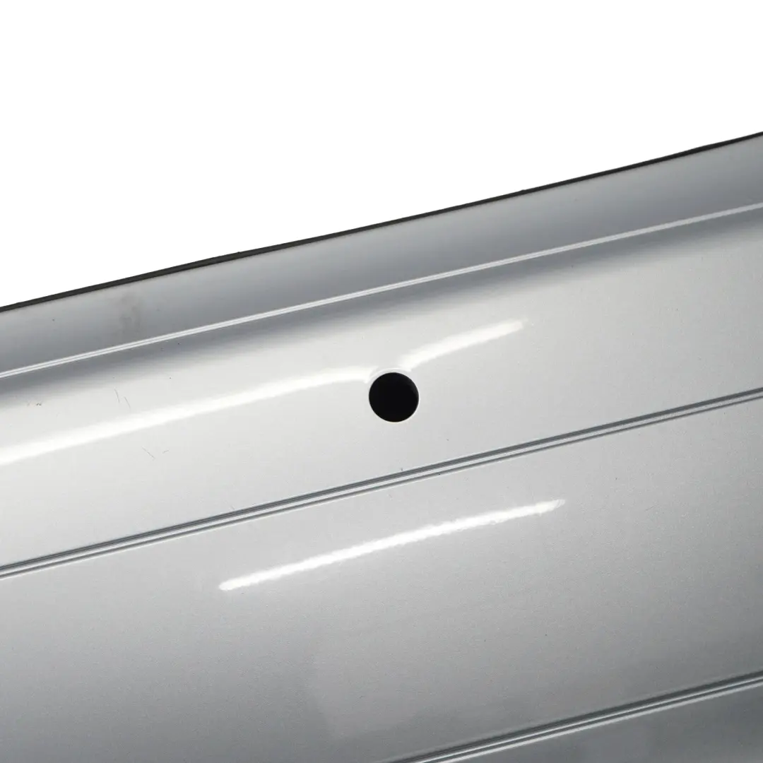 Bumper Trim Panel Covering Tellurium Silver Metallic 762 to Mercedes SLK R171 Rear with Part number A1718853125 Mercedes SLK R171 Rear Bumper Trim Panel Covering Tellurium Silver Metallic 762 - SKU A1718853125-TES - Part number A1718853125