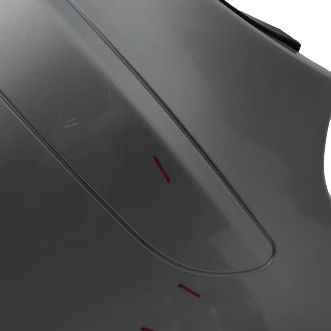 Bumper Trim Panel Covering Tellurium Silver Metallic 762 to Mercedes SLK R171 Rear with Part number A1718853125 Mercedes SLK R171 Rear Bumper Trim Panel Covering Tellurium Silver Metallic 762 - SKU A1718853125-TES - Part number A1718853125