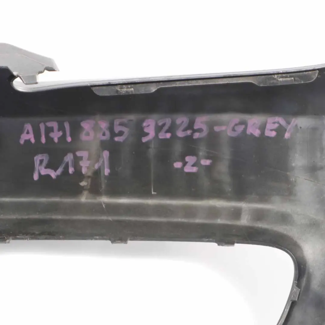 Mercedes SLK R171 Front Bumper Trim Panel Covering Grey Painted - SKU A1718853225-GREY - Part number A1718853125