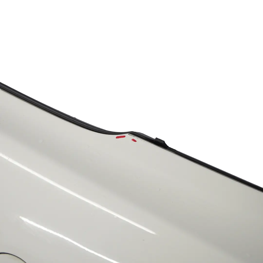 Bumper Trim Panel Covering Calcite White - 650 to Mercedes SLK R171 Rear with Part number A1718854125 Mercedes SLK R171 Rear Bumper Trim Panel Covering Calcite White - 650 - SKU A1718854125-CW - Part number A1718854125
