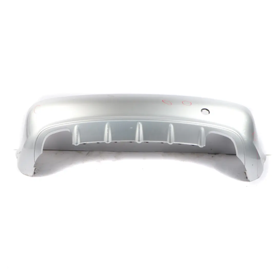 Bumper Trim Panel Covering Iridium Silver Metallic - 775 to Mercedes SLK R171 Rear with Part number A1718854125 Mercedes SLK R171 Rear Bumper Trim Panel Covering Iridium Silver Metallic - 775 - SKU A1718854125-IRS - Part number A1718854125