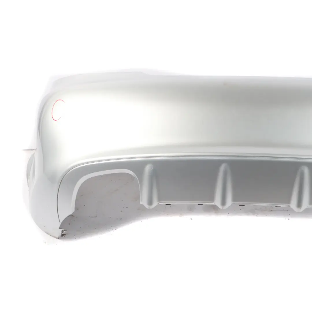Bumper Trim Panel Covering Iridium Silver Metallic - 775 to Mercedes SLK R171 Rear with Part number A1718854125 Mercedes SLK R171 Rear Bumper Trim Panel Covering Iridium Silver Metallic - 775 - SKU A1718854125-IRS - Part number A1718854125