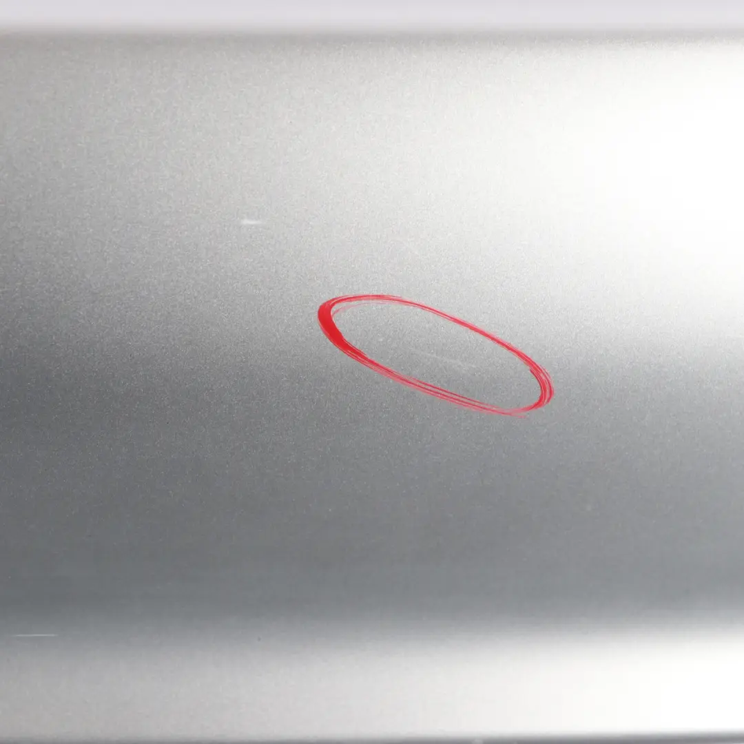 Bumper Trim Panel Covering Iridium Silver Metallic - 775 to Mercedes SLK R171 Rear with Part number A1718854125 Mercedes SLK R171 Rear Bumper Trim Panel Covering Iridium Silver Metallic - 775 - SKU A1718854125-IRS - Part number A1718854125