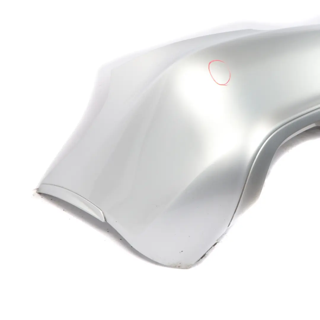 Bumper Trim Panel Covering Iridium Silver Metallic - 775 to Mercedes SLK R171 Rear with Part number A1718854125 Mercedes SLK R171 Rear Bumper Trim Panel Covering Iridium Silver Metallic - 775 - SKU A1718854125-IRS - Part number A1718854125