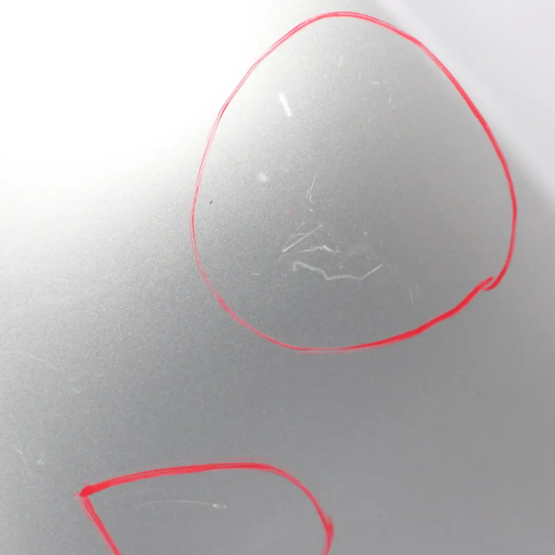 Bumper Trim Panel Covering Iridium Silver Metallic - 775 to Mercedes SLK R171 Rear with Part number A1718854125 Mercedes SLK R171 Rear Bumper Trim Panel Covering Iridium Silver Metallic - 775 - SKU A1718854125-IRS - Part number A1718854125