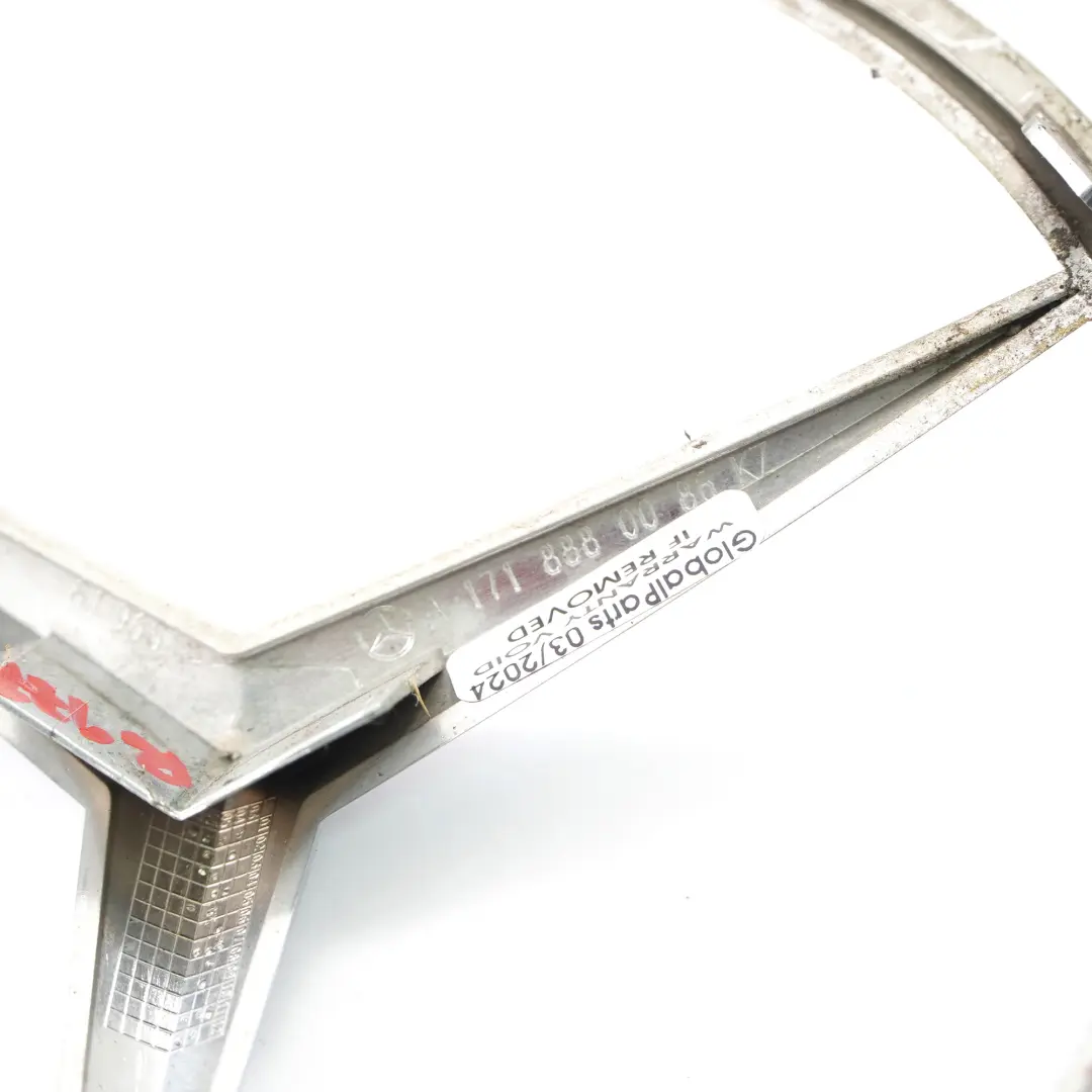 Mercedes R171 Vorne stoßstange Kühlergrill Emblem Stern Abzeichen - SKU A1718880086 - Teilenummer A1718880086