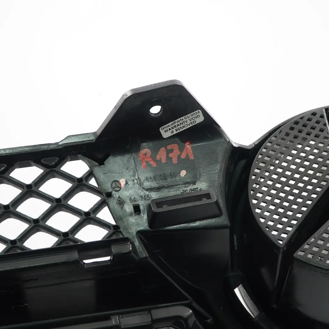 Rejilla delantera Capó Cubre Radiador Panel para Mercedes SLK R171 con número de pieza A1718880260 Mercedes SLK R171 Rejilla delantera Capó Cubre Radiador Panel - SKU A1718880260 - Número de pieza A1718880260