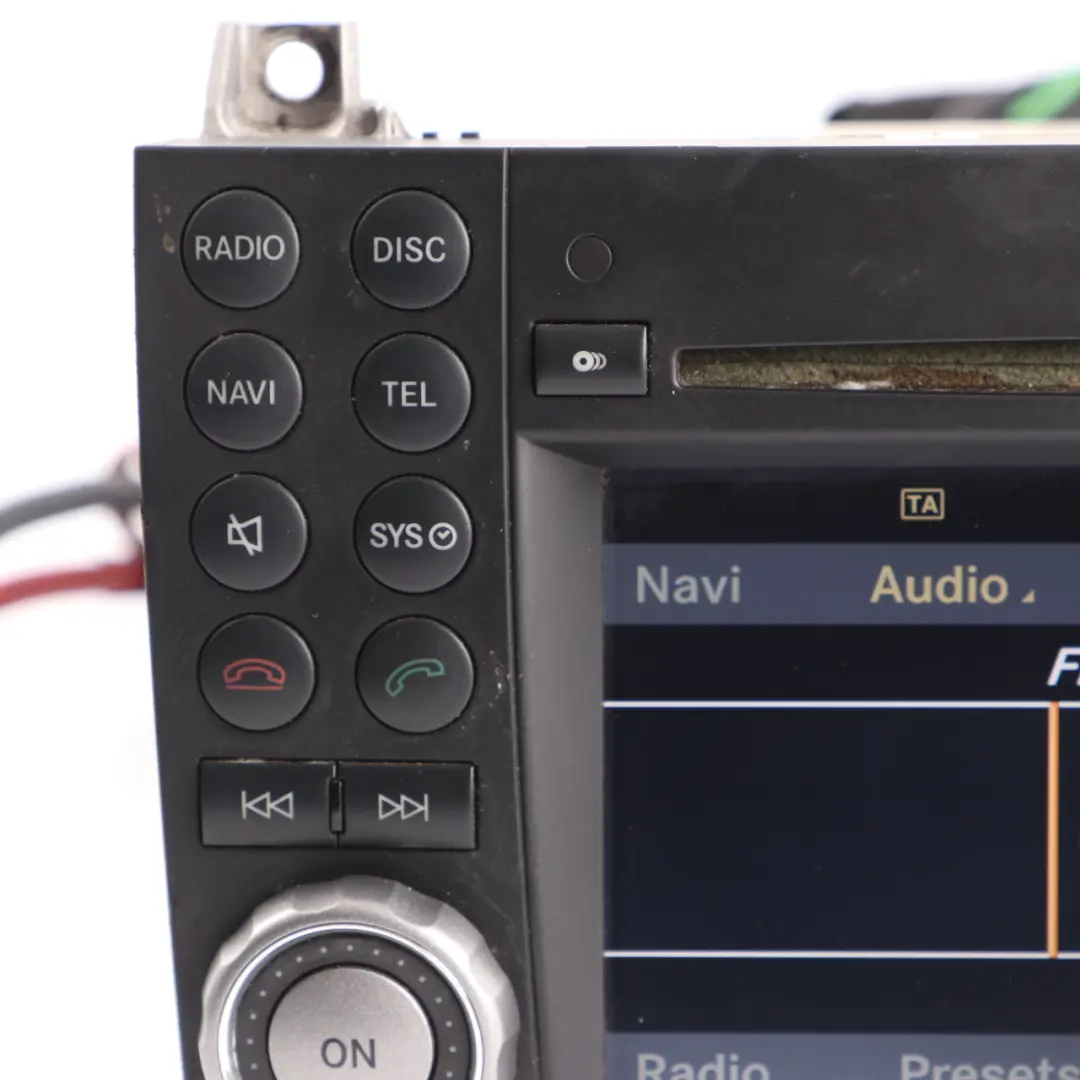 Radio Head Unit Mercedes SLK R171 CD Player Control Unit Module to with Part number A1719000100 Radio Head Unit Mercedes SLK R171 CD Player Control Unit Module - SKU A1719000600 - Part number A1719000100