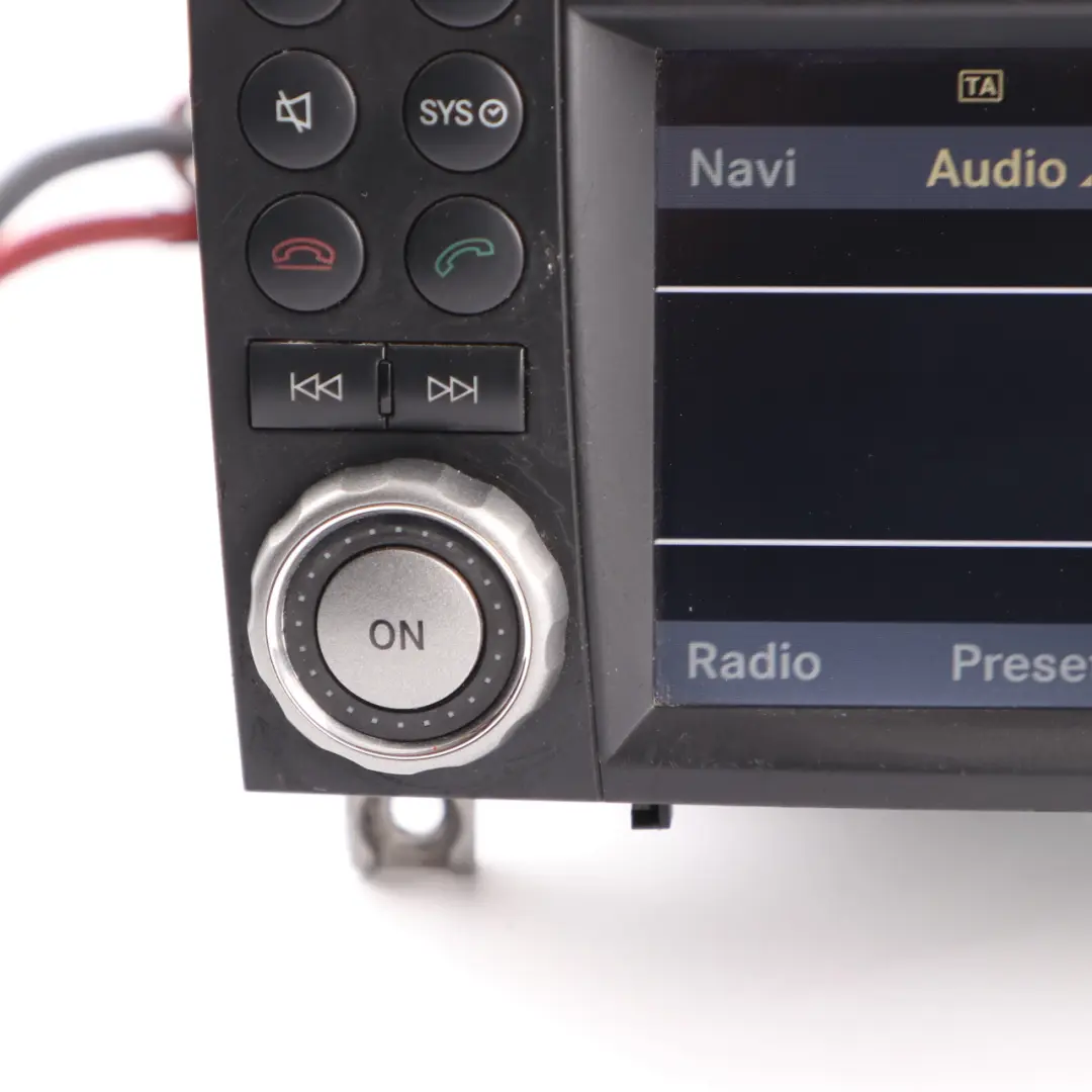 Radio Head Unit Mercedes SLK R171 CD Player Control Unit Module to with Part number A1719000100 Radio Head Unit Mercedes SLK R171 CD Player Control Unit Module - SKU A1719000600 - Part number A1719000100