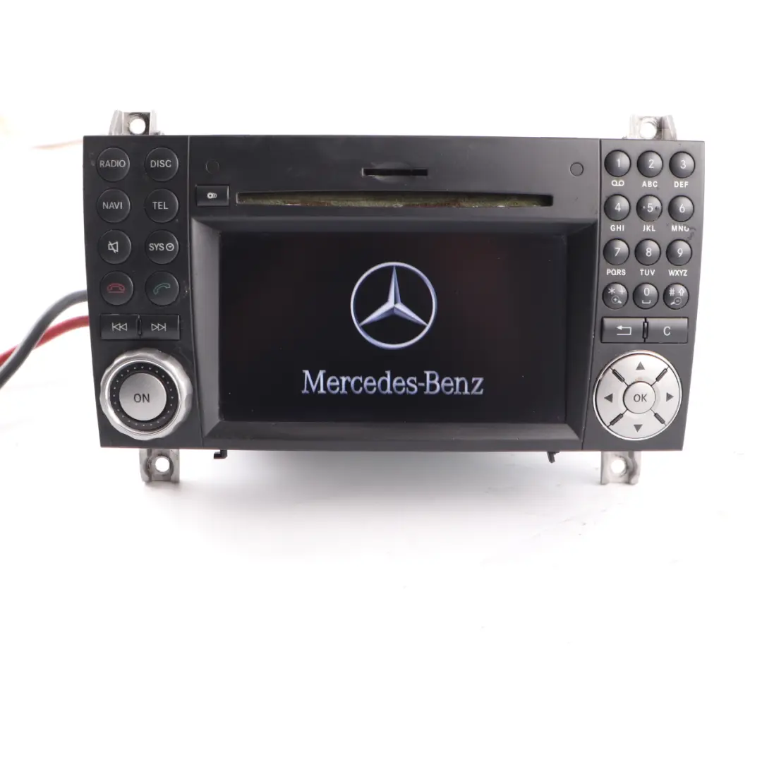 Radio Head Unit Mercedes SLK R171 CD Player Control Unit Module to with Part number A1719000100 Radio Head Unit Mercedes SLK R171 CD Player Control Unit Module - SKU A1719000600 - Part number A1719000100