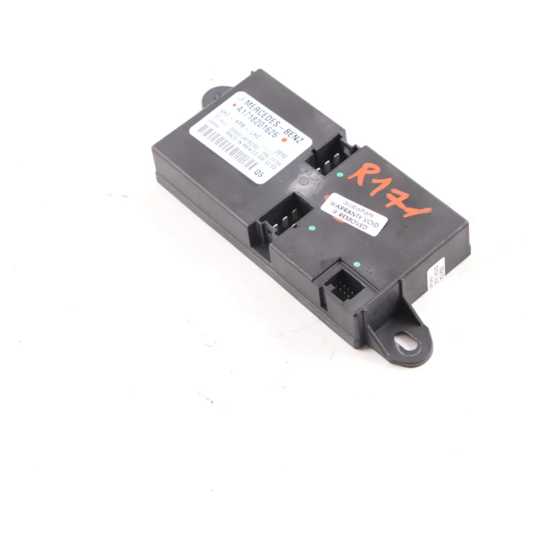 Mercedes SLK R171 Heated Heating Seat Control Unit Module A1718201626 - SKU A1719010100 - Part number A1719010100