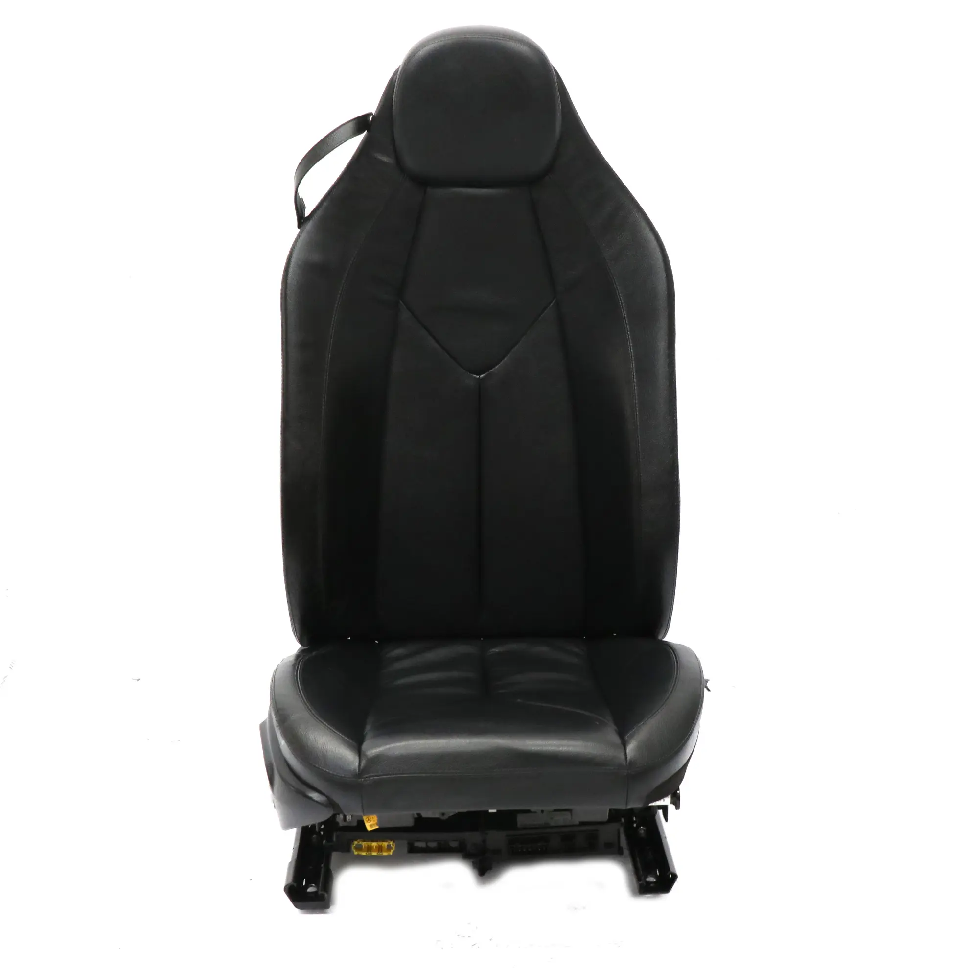 Sedile anteriore Mercedes R171 destro riscaldato pelle semi-anilina nera memoria