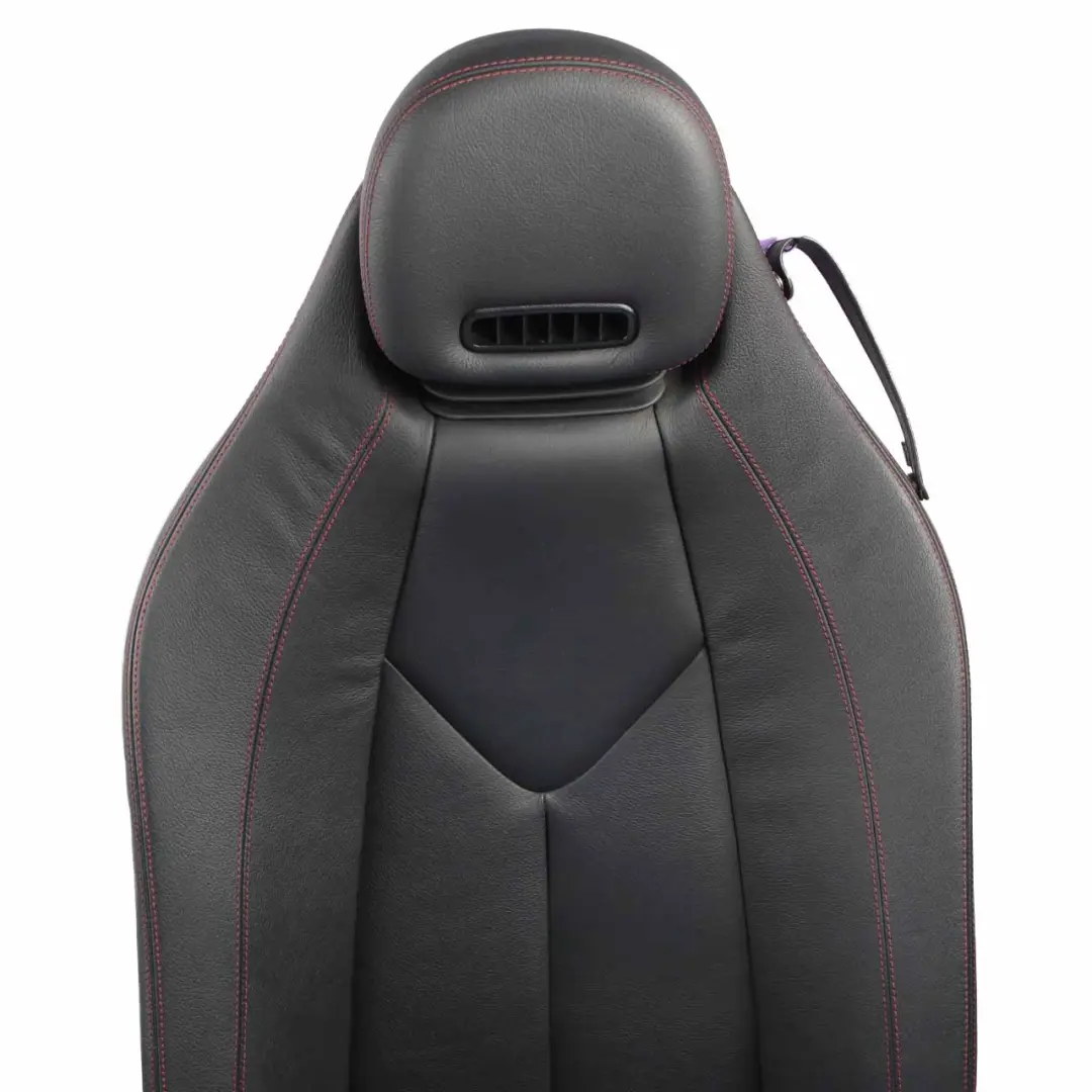  Front Seats Mercedes SLK R171 Heated Black Airscarf Leather Nappa Interior Seat - SKU A1719103506 - Part number A1719103506
