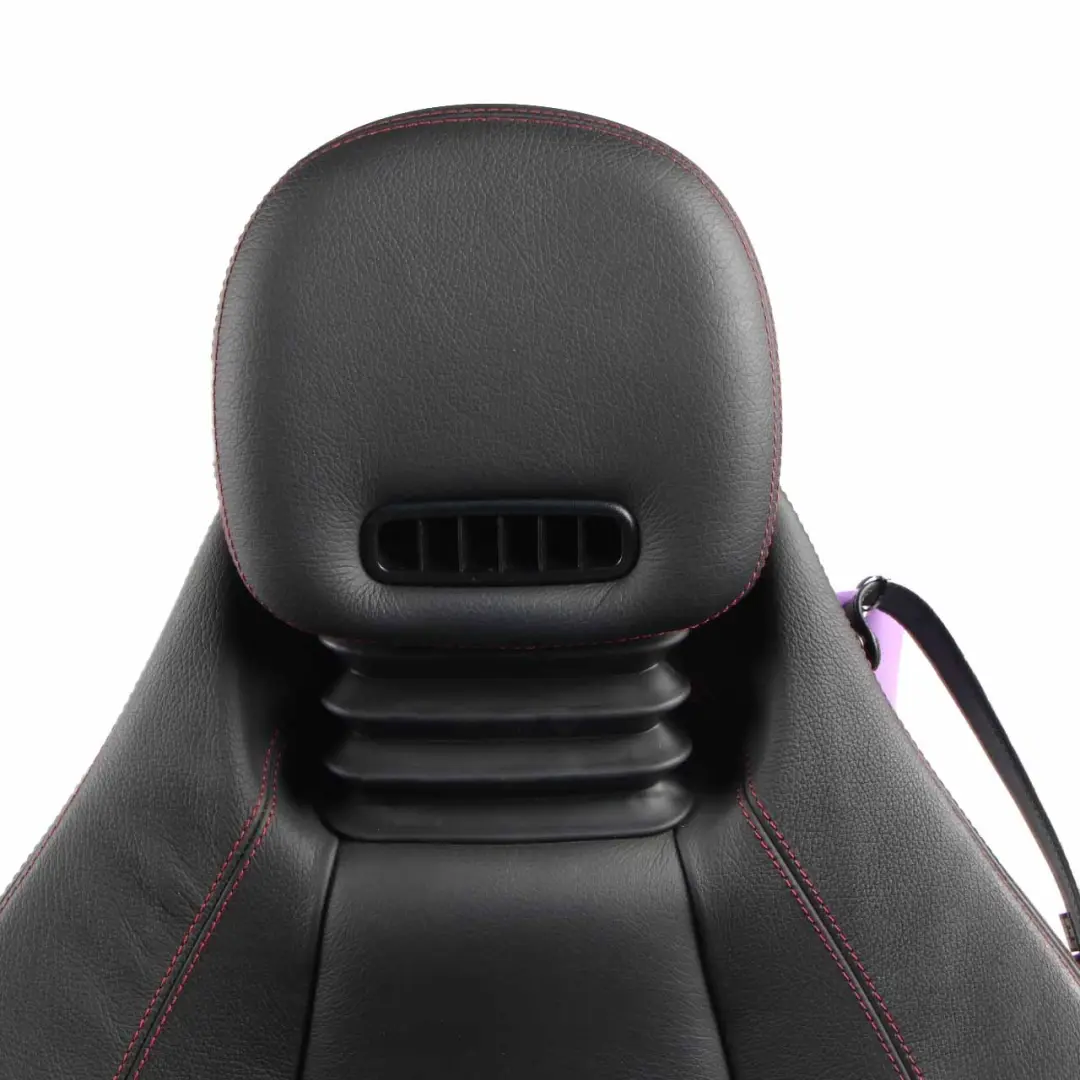 Front Seats Mercedes SLK R171 Heated Black Airscarf Leather Nappa Interior Seat to with Part number A1719103506 Front Seats Mercedes SLK R171 Heated Black Airscarf Leather Nappa Interior Seat - SKU A1719103506 - Part number A1719103506
